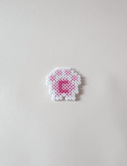 Custom Letter Paw Print Magnet